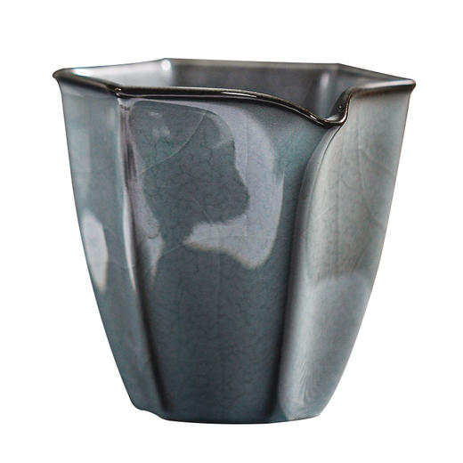 问鼎哥窑锦绣宋纹星棱公杯（缺货） 商品图4