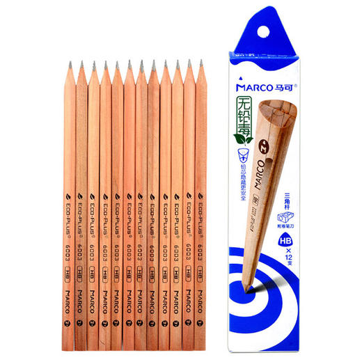 马可三角原木切铅笔 商品图0