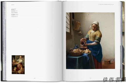 Vermeer. The Complete Works/维米尔. 全部作品 /大开本原版画册 /Taschen XL系列 商品图3