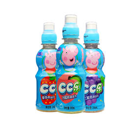 【多口味可选】小猪佩奇香橙味饮品245ml(葡萄味/草莓味/香橙味/水蜜桃味多口味可选)
