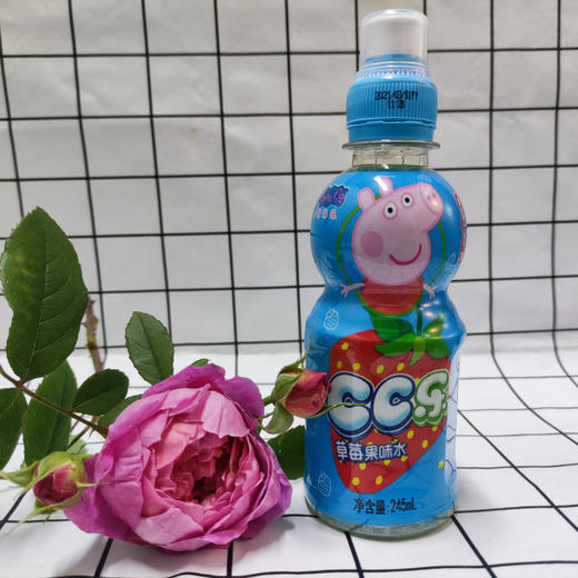 【多口味可选】小猪佩奇香橙味饮品245ml(葡萄味/草莓味/香橙味/水蜜桃味多口味可选) 商品图6