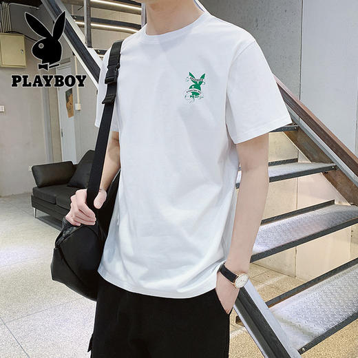 【服饰鞋包】花花公子夏季潮流男士T恤 商品图2