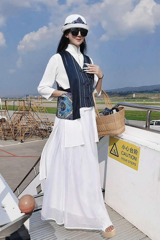 不水船大摆半身裙 | 杨丽萍老师同款 | 现货加急发  商品图4