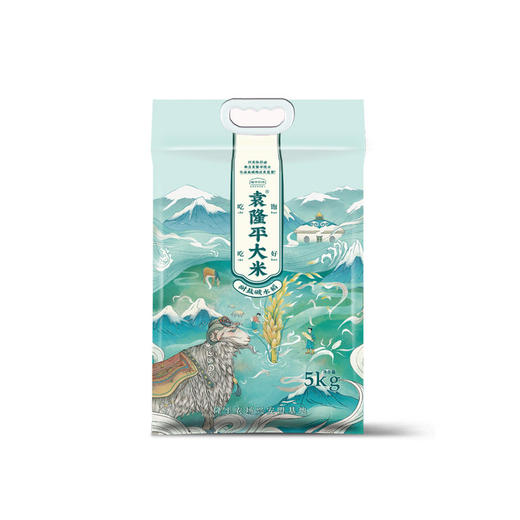 袁隆平耐盐碱水稻大米5KG 商品图0