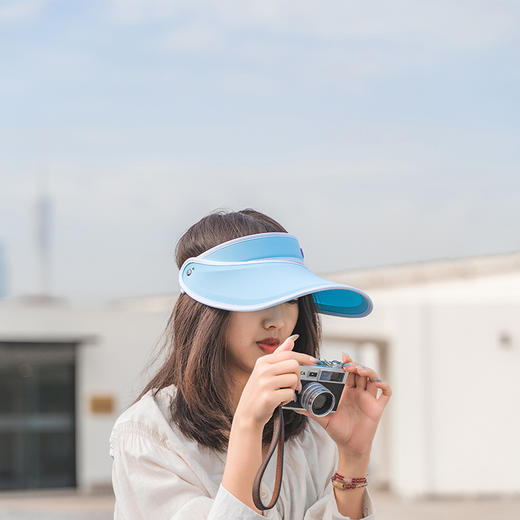 【米娘团】英国CMS可视化防紫外线镂空帽 防晒防紫外线 夏季太阳帽 商品图2