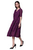 【伯妮斯茵】162S160--紫色连衣裙--《雏菊》--《生命之美-梵高的花园》 商品缩略图0