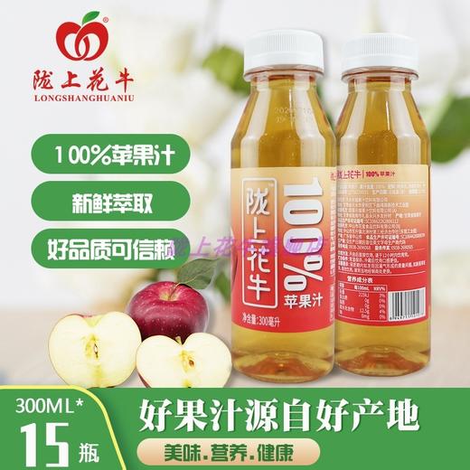 陇上花牛 100%苹果汁 300ml*15 商品图1