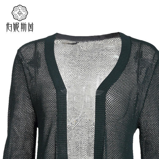 【伯妮斯茵】162E113--毛衫--《花盆里的瓜叶菊》--《生命之美-梵高的花园》 商品图4