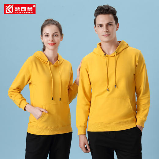 卫衣定制绣印logo工作班服来图定做团队服工装外套diy连帽衫衣服 商品图1