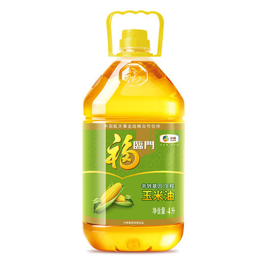 福临门非转基因玉米油4L 商品图0