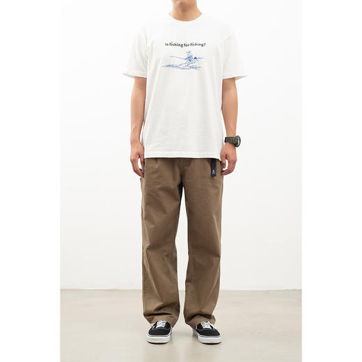 吃茶去chichaqu宽松Tee 垂钓 商品图4