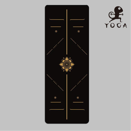 壁虎新款【曼陀罗-烫金瑜伽垫】女初学者男加厚加长专业健身防滑土豪垫子家用地垫 【5天发货】 商品图0