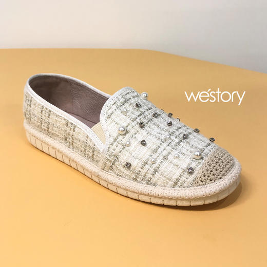 westory女鞋2021夏新款母亲节特献休闲时尚单鞋W21CM71141 商品图3