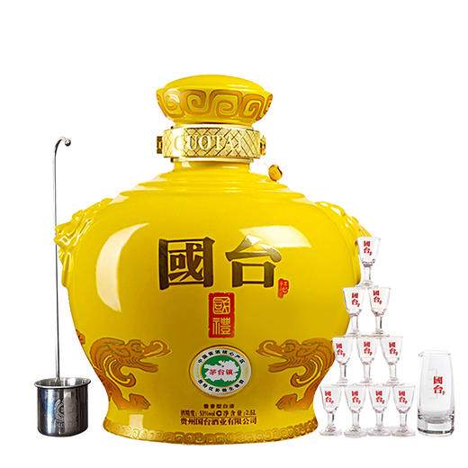 贵州国台酒国台国礼精装版五斤坛酒53度2.5L 商品图1