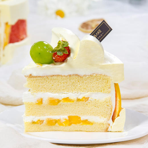 【半糖西柚】-断层水果西柚，水果蛋糕，西柚会有点微苦哦~ 商品图1