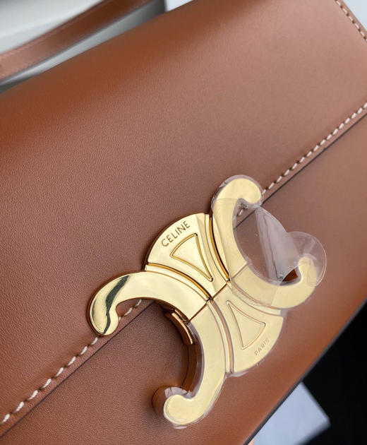 𝐂𝐄𝐋𝐈𝐍𝐄 凯旋牛皮腋下包-棕色（原厂皮） 商品图7