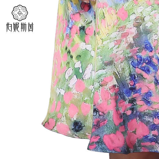 【伯妮斯茵】162S073--连衣裙--鲜花盛开的花园--《生命之美-梵高的花园》 商品图4