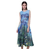 【伯妮斯茵】162S027--蓝色连衣裙--白云下橄榄树--《生命之美-梵高的花园》 商品缩略图5
