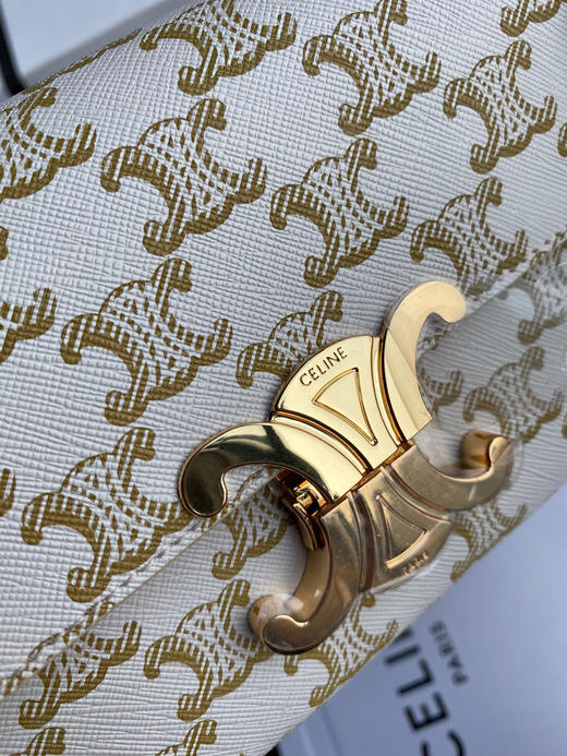 𝐂𝐄𝐋𝐈𝐍𝐄凯旋白花腋下包（原厂皮） 商品图6