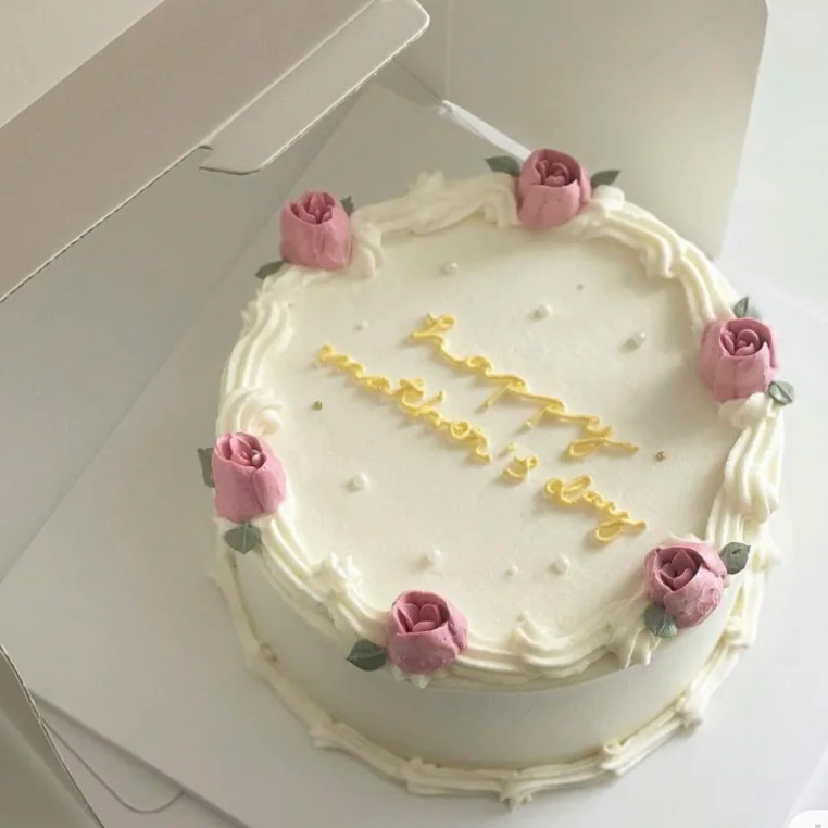 妈妈生日蛋糕蛋糕6颗花