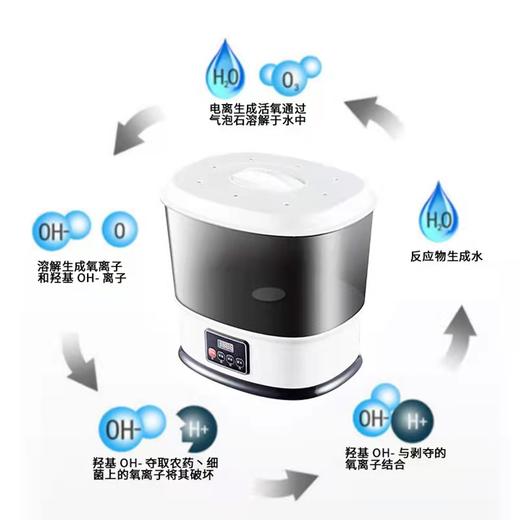 【家用电器】家用厨房多功能活氧果蔬消毒机 商品图1