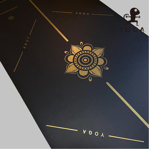 壁虎新款【曼陀罗-烫金瑜伽垫】女初学者男加厚加长专业健身防滑土豪垫子家用地垫 【5天发货】 商品图8