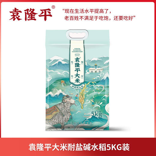 袁隆平耐盐碱水稻大米5KG 商品图1