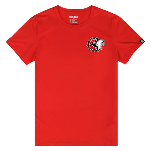 NMT-1620夏季青春流行休闲简约印花小图案短袖圆领纯色新款T恤衫 商品图3