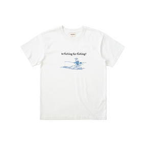 吃茶去chichaqu宽松Tee 垂钓