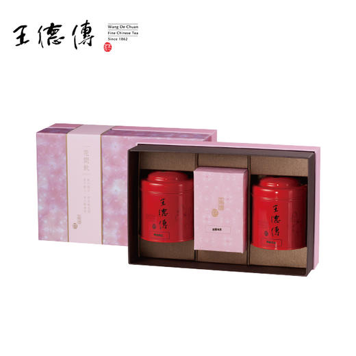 花妍三入：桂花普洱100g+茉莉乌龙100g+德传滇红40g 商品图0