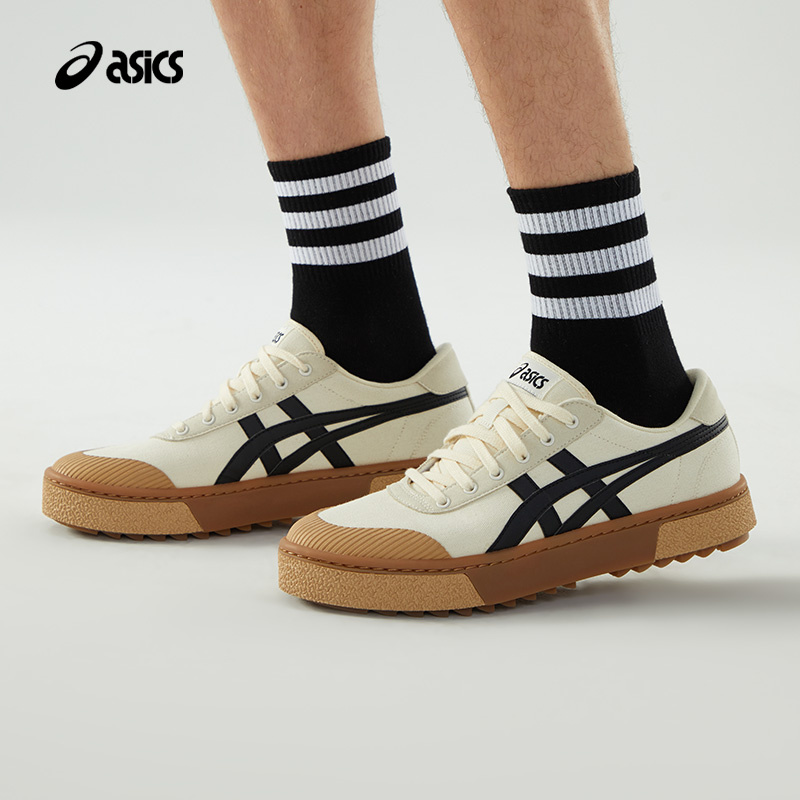 ASICS亚瑟士男女休闲鞋COURT TRAIL运动时尚透气板鞋1203A146-021