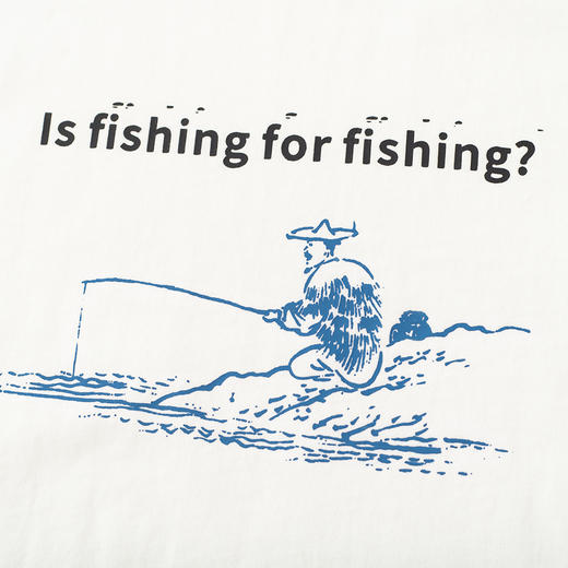 吃茶去chichaqu宽松Tee 垂钓 商品图1