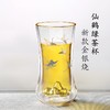 金银烧仙鹤双层玻璃杯 商品缩略图3