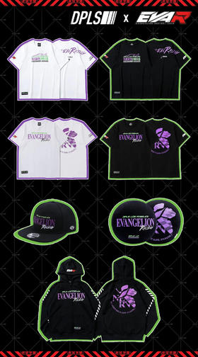 限量极少，卖完不补！DPLS x EVA RACING限量周边 Tee/卫衣/帽子/靠垫