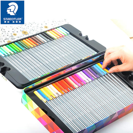 施德楼三角舒写细字笔办公学生考试学习用品签字笔 商品图0