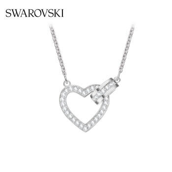【端午】施华洛世奇 母亲节礼物 绳结爱心 LOVELY 项链女 锁骨链女 5380703 商品图0