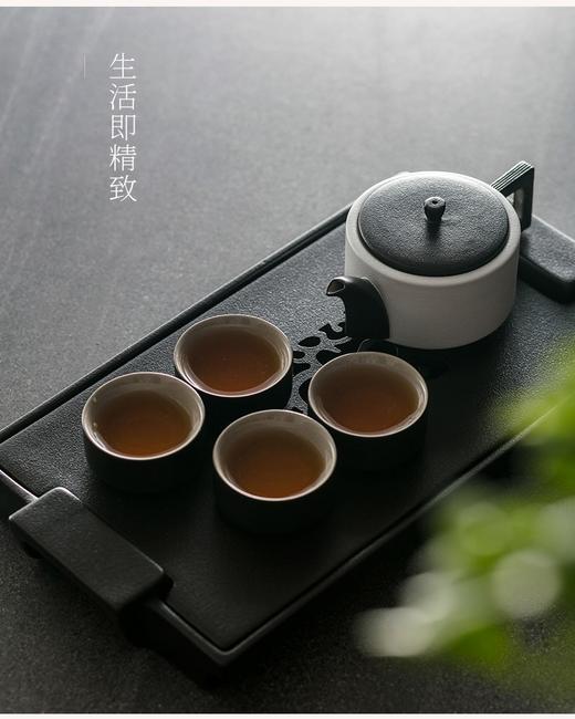 【彼达思】龙启壶茶组9件式-富贵红典雅白 商品图2