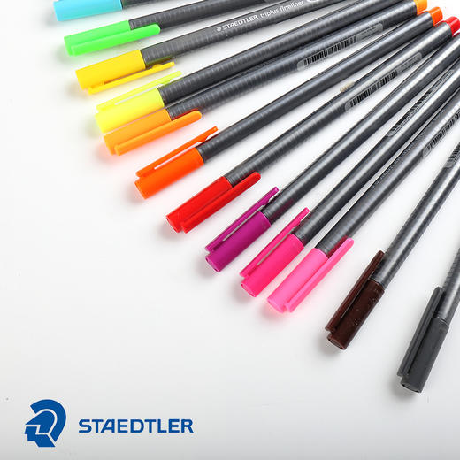 施德楼三角细字笔办公学生考试学习用品签字笔 商品图0