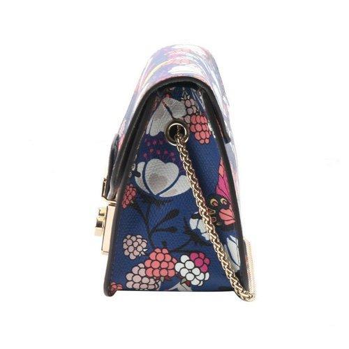 FURLA/芙拉 METROPOLIS系列 女士印花牛皮单肩斜挎包小猪包小方包链条包女包 多色可选941742 商品图2