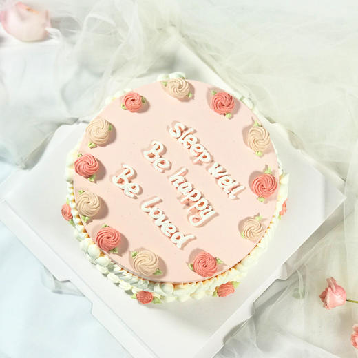 【甜言蜜语】-新鲜水果夹心    复古生日蛋糕 商品图3