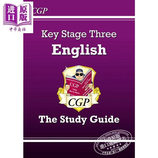 预售 英国CGP原版 KS3 Higher 高级课程学习指导四册 英语 拼写标点语法 数学 Maths 科学 11-14岁 含答案 商品图2