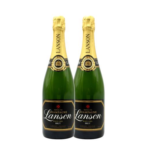 【双支特惠装】岚颂香槟 Champagne Lanson - Black Label 750ml*2 商品图0