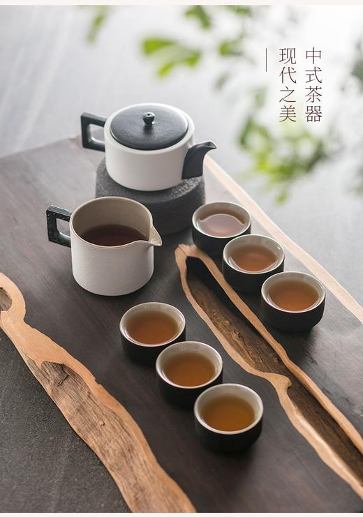 【彼达思】龙启壶茶组9件式-富贵红典雅白 商品图3