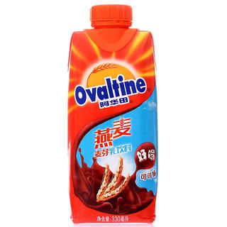 阿华田燕麦麦芽乳饮料*原味/可可味330ml/瓶 商品图1