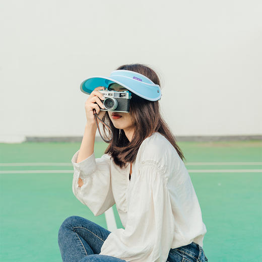 【米娘团】英国CMS可视化防紫外线镂空帽 防晒防紫外线 夏季太阳帽 商品图1