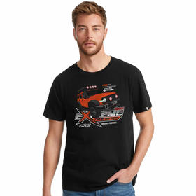 NMT-1612坦克300夏装新款青春短袖流行圆领越野车印花纯色活力水洗T恤衫