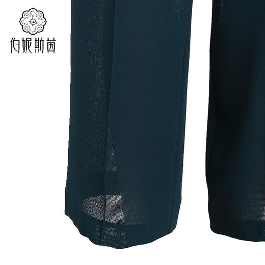 【伯妮斯茵】162L109--绿色裤子--花盆里的瓜叶菊--《生命之美-梵高的花园》 商品图4