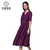 【伯妮斯茵】162S160--紫色连衣裙--《雏菊》--《生命之美-梵高的花园》 商品缩略图1