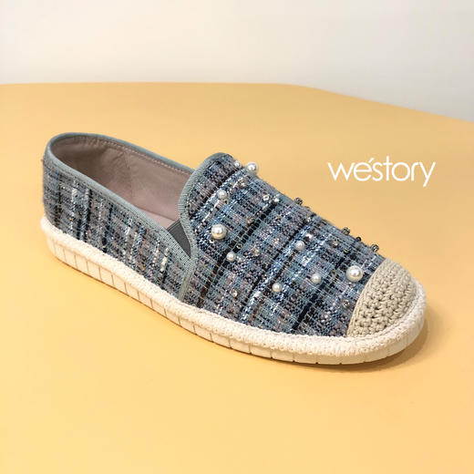 westory女鞋2021夏新款母亲节特献休闲时尚单鞋W21CM71141 商品图4