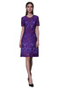 【伯妮斯茵】162S121--紫色连衣裙--花园的石阶--《生命之美-梵高的花园》 商品缩略图0